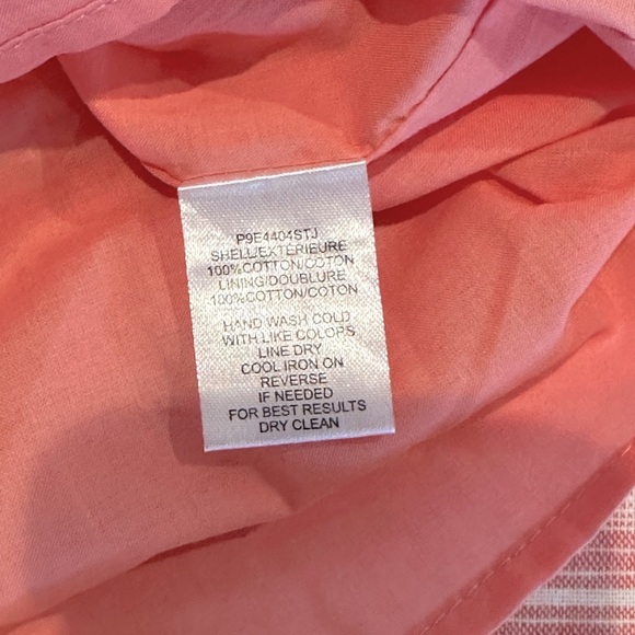 NWT! Parker Jay’s Sleeveless Fitted Ruffle Front Dress in Sunset Stripe Size 4 - Picture 10 of 12